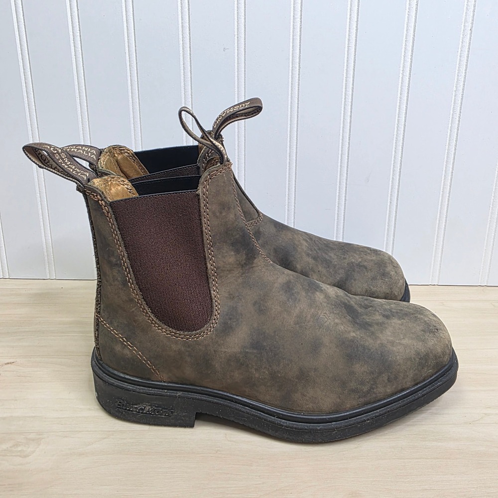 Blundstone Classic Chelsea Rustic Brown Leather Chelsea Boots 5 M US W 7.5